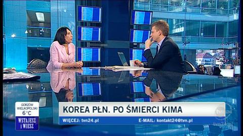 Ewa Ewart o specyfice Korei (TVN24)
