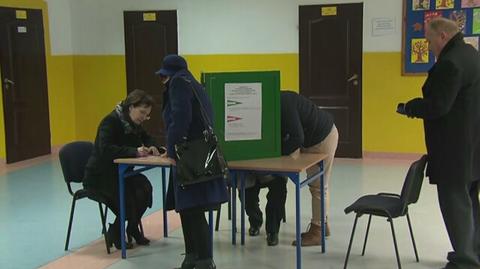 Ewa Kopacz głosowała w Radomiu