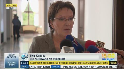 Ewa Kopacz spotkała się już ze wszystkimi ministrami