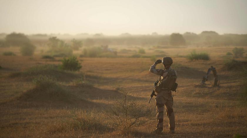 Francuscy żołnierze w czasie misji w Mali 
