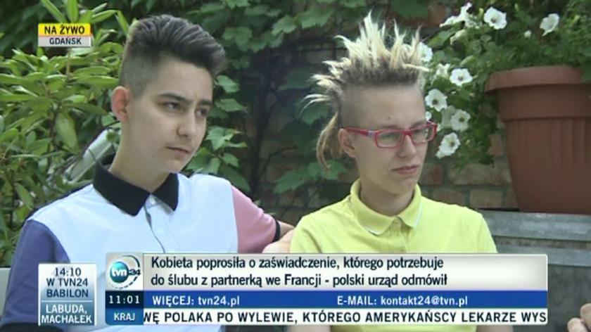 Gdański urząd nie zgodził się na ślub lesbijek
