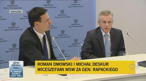 Gen. Rapacki o powodach odejścia z ministerstwa (TVN24)