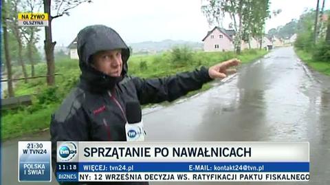 Gmina Olszyna nadal usuwa skutki powodzi