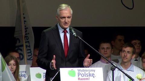 Gowin "chce wysłać Tuska i Kaczyńskiego na emeryturę"
