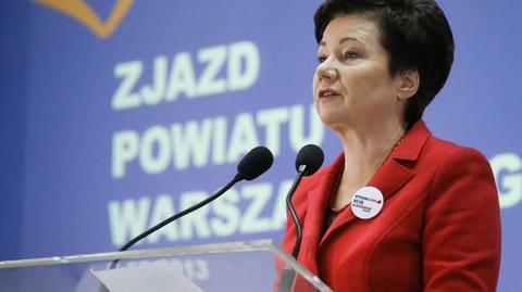 Gronkiewicz-Waltz nadal zniechęca do pójścia na referendum 