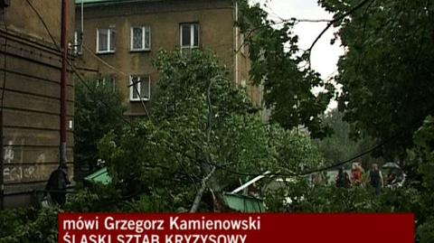 Grzegorz Kamieniowski ze Sląskiego Sztabu Kryzysowego (TVN24)