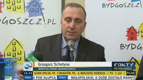 Grzegorz Schetyna: państwo musi się bronić 