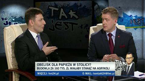 Grzegorz Walkiewicz i Daniel Łaga w Tak Jest