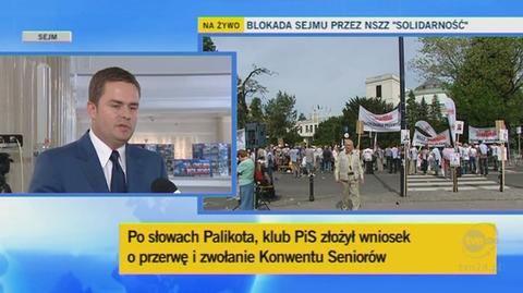 Hofman: Palikot żeruje na osobistej tragedii J. Kaczyńskiego