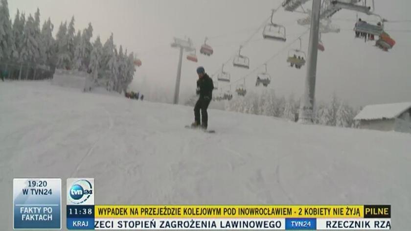 Idealne warunki dla narciarzy w Zieleńcu