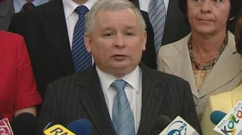 J. Kaczyński: Marszałek Komorowski łamie prawo