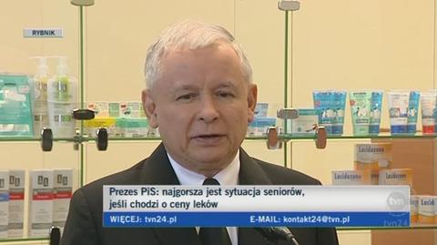 J. Kaczyński obawia się aptek sieciowych