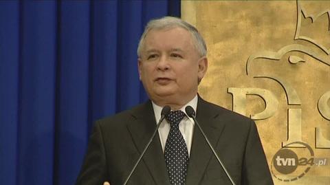 J.Kaczyński: Sto procent winy jest po stronie rządu