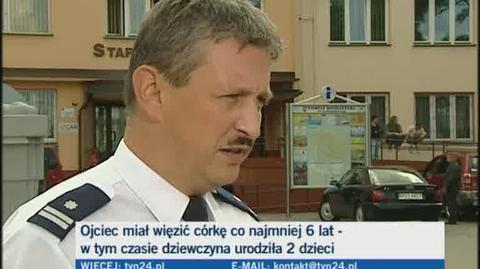 Jacek Dobrzyński, rzecznik podlaskiej policji, o ewakuowaniu 21-latki