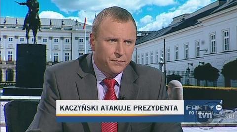 Jacek Kurski o słowach Kaczyńskiego (TVN24)