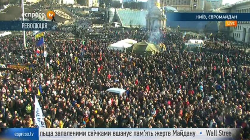 Jak na informacje o porozumieniu reaguje Majdan?