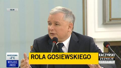 Jaka była rola Przemysława Gosiewskiego w pracach nad ustawą? "Rola techniczna – nie merytoryczna"