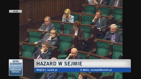 "Jako młody stażem poseł przyszedłem tutaj pełen wiary i nadziei"