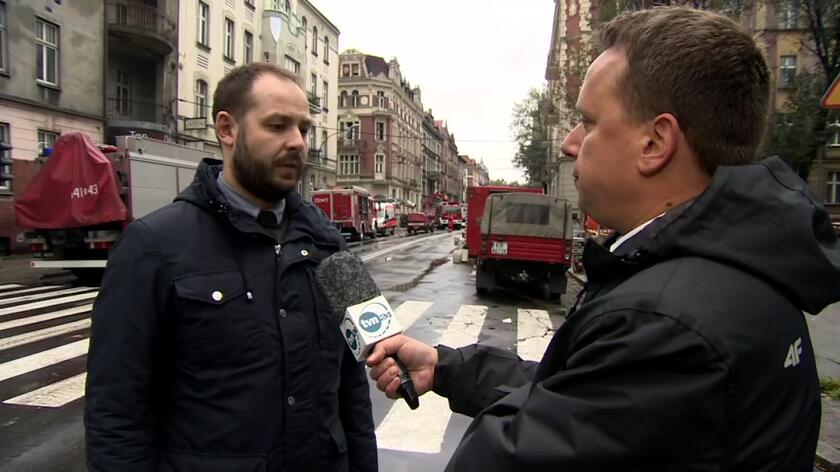 Jakub Jarząbek z urzędu miasta o wybuchu w kamienicy 