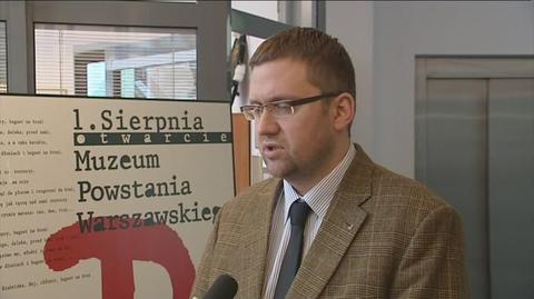 Jan Ołdakowski o wizycie marszałka/TVN24