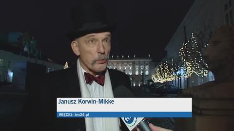 Janusz Korwin-Mikke, czyli gość bardzo nieoczekiwany/TVN24