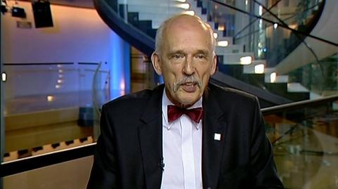 Janusz Korwin-Mikke o współpracy Nowej Prawicy z PiS 