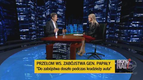 Janusz Palikot o doniesieniach ws. śledztwa dot. śmierci Marka Papały (TVN24)