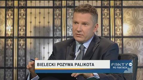 Janusz Palikot o sądowych potyczkach z Janem Krzysztofem Bieleckim (TVN24)