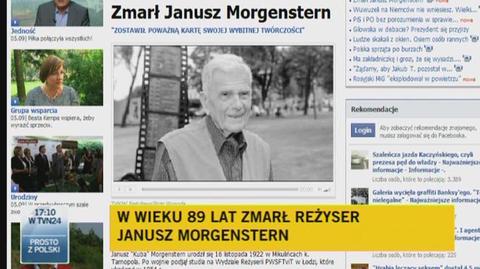 Janusz Wróblewski o Januszu Morgensternie (TVN24)