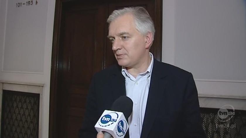 Jarosław Gowin chce odtajnienia wyroku WS. Wandy Nowickiej (TVN24)