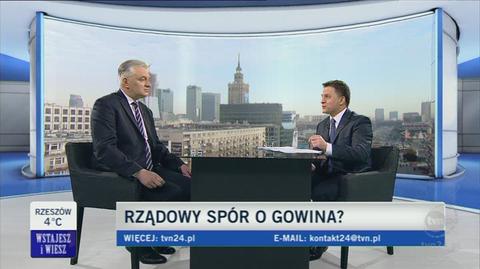 Jarosław Gowin o konwencji ws. kobiet (TVN24)
