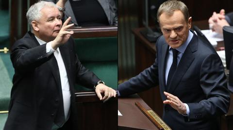 Jarosław Kaczyński nazwał PO partią "złodziei i oszustów"