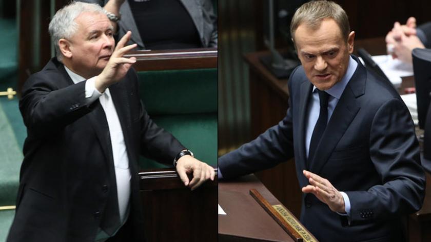 Jarosław Kaczyński nazwał PO partią "złodziei i oszustów"
