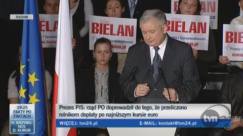 Jarosław Kaczyński o polskich drogach