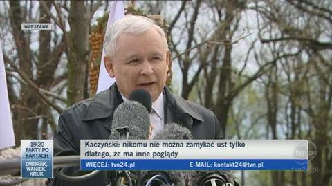 Jarosław Kaczyński o praworządności w Polsce (TVN24)