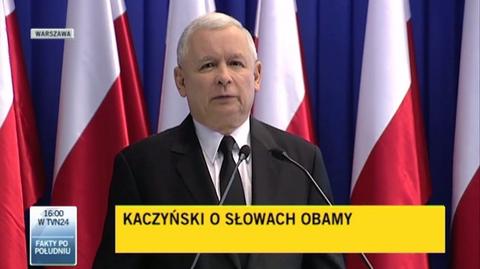Jarosław Kaczyński: reakcja powinna być zdecydowana