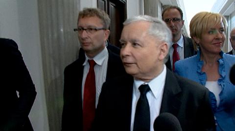 Jarosław Kaczyński skomentował krótko informację o wszczęciu śledztwa