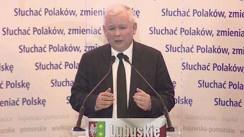 Jarosław Kaczyński w Lubuskiem
