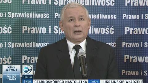 Jarosław Kaczyński wspiera Andrzeja Jaworskiego przed II turą wyborów