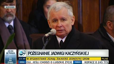 Jarosław Kaczyński wspomina matkę