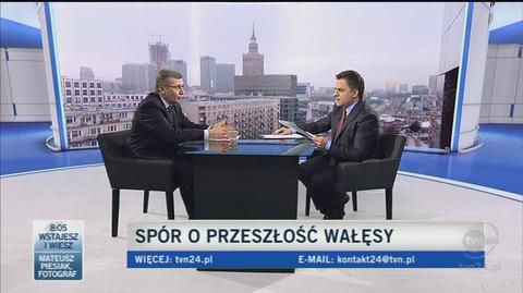 "Jeden na Jeden" z 21.02.2012 r. (TVN24)