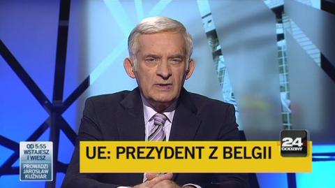 Jerzy Buzek komentuje osobę nowego prezydenta UE