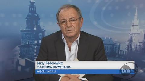 Jerzy Fedorowicz z PO