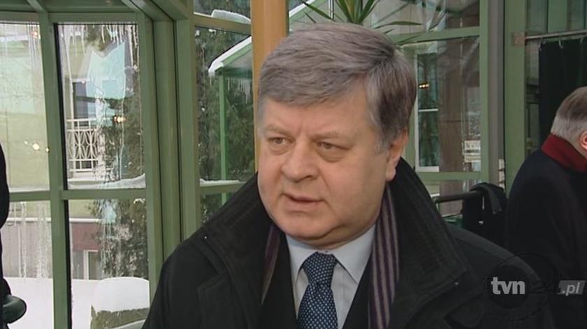 Jerzy Szmajdziński z SLD ws. Davos (TVN24)