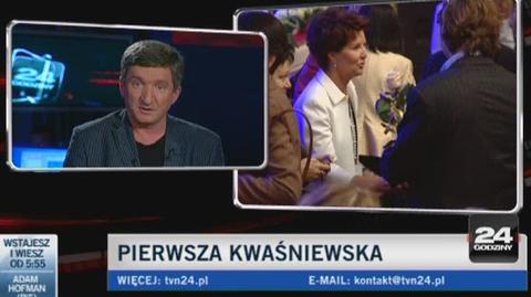 Jerzy Wenderlich o "genialnej i fenomenalnej" prezydenturze Aleksandra Kwaśniewskiego (TVN24)