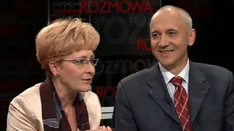 Joachim Brudziński i Elżbieta Radziszewska w "Rozmowie Rymanowskiego"