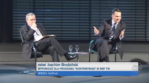 Joachim Brudziński komentuje słowa szefa MSZ (TVN24)