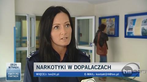 Joanna Kącka z łódzkiej policji o zatrzymaniu/TVN24