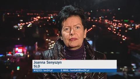 Joanna Senyszyn o posłance, która potrafi "coś tam, coś tam"