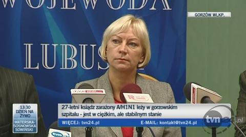Jolanta Świderska-Kopacz, dyrektoror Wojewódzkiej Stacji Sanitarno-Epidemiologicznej